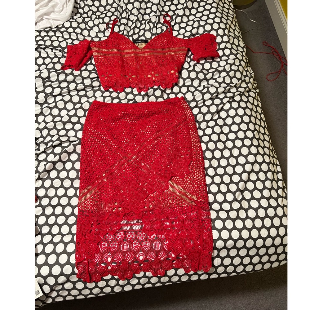 Sugar and Lips Two Piece Set
